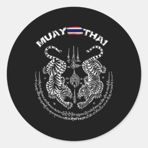 Adesivo Boxe Tailandesa Muay Thai Tailândia