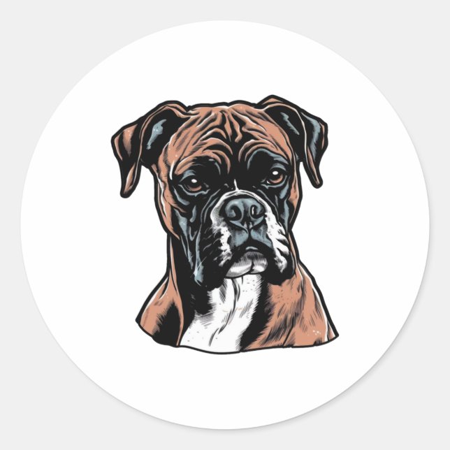 Adesivo Boxer Buddy Humorous Protetor (Frente)
