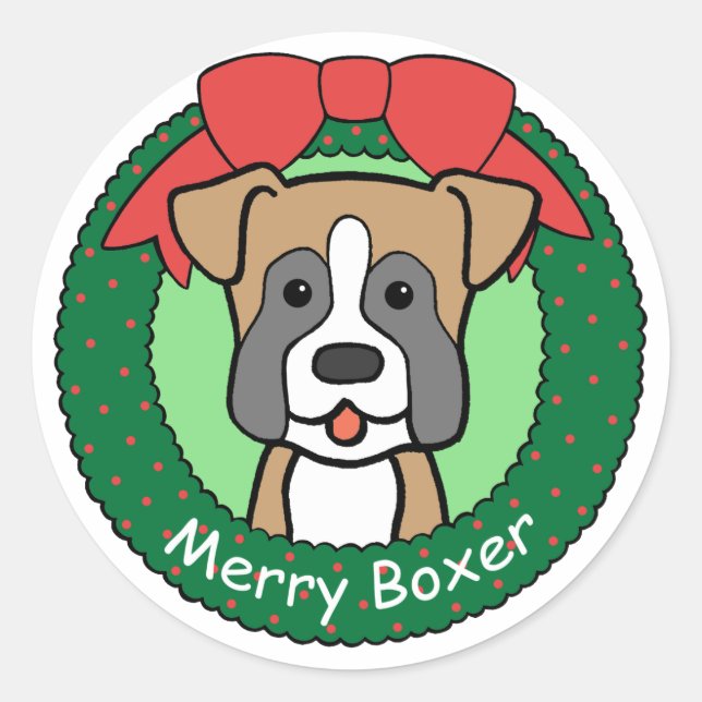 Adesivo Boxer Christmas (Frente)