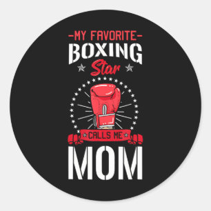 Adesivo Boxer do anel in a box Luvas Dia de as mães do tre
