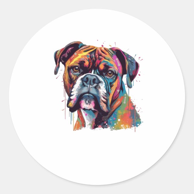 Adesivo Boxer Dog 2 (Frente)