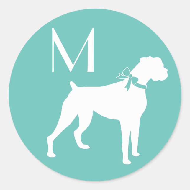 Adesivo Boxer Dog Puppy (Frente)