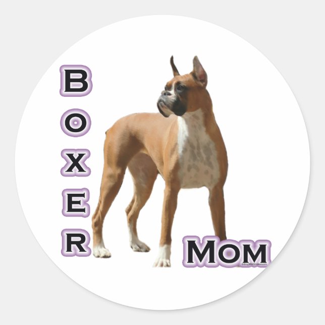 Adesivo Boxer Mãe 4 - Sticker (Frente)
