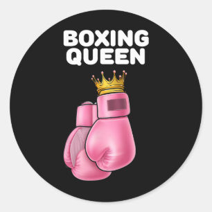 Adesivo Boxer Queen Womens Boxing Girls Boxer Boxer