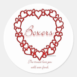 Adesivo Boxer True Love - Sticker