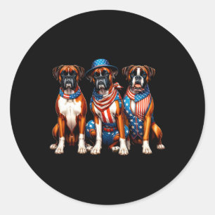 Adesivo Boxers Patriótico 4 De Julho Dos Eua Flag America