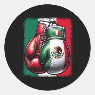 Adesivo Boxin Mexico Engraçado Estilo Vintage Mexicano Box