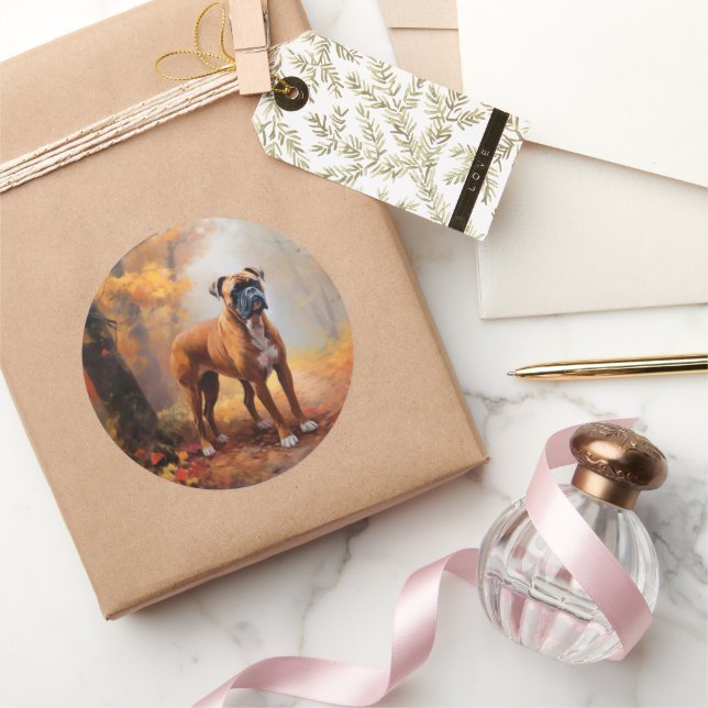 Adesivo Boxin no outono Folhas Cair Inspire (Presentear)