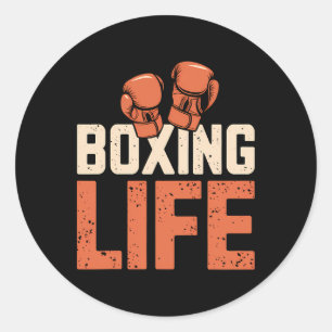 Adesivo Boxing Life Para Boxers Profissionais Amadores 3