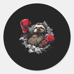 Adesivo Boxing Lover Boxing Luvas Kickboxing Engraçadas