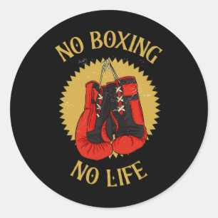 Adesivo Boxing No Sport No Life Body Sport Boxing