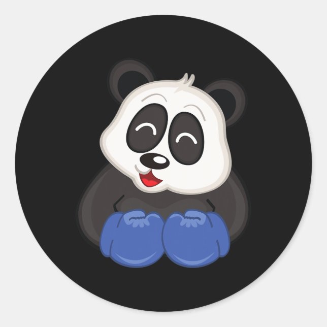 Adesivo Boxing - Urso de Panda (Frente)