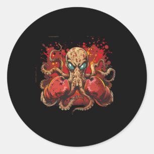 Adesivo Boxpus Lover Ocean Sea Creature Funny Boxin