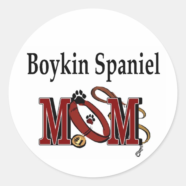 Adesivo Boykin Spaniel Dog MOM (Frente)