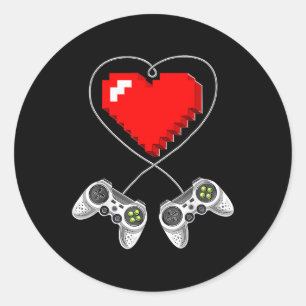 Adesivo Boys Gift do Heart Gamer Gift do Controlador de Jo
