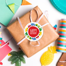 Boys Toys Transport Car Train Feliz Festa de Anive