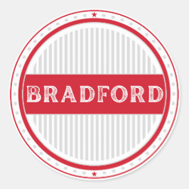 Adesivo Bradford City Pride Emblem – English Identity