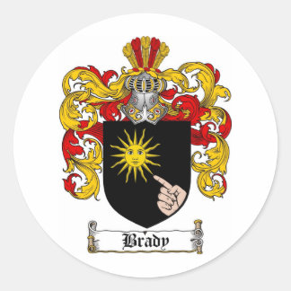 ADESIVO BRADY FAMILY CREST - BRADY CASACO DE ARMAS