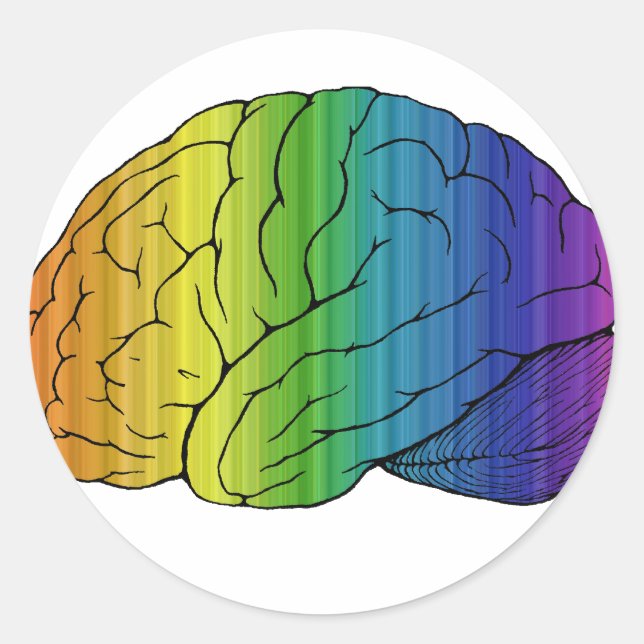 Adesivo Brainbow (Frente)