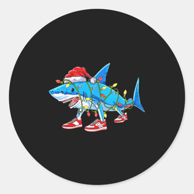 Adesivo Brainrot Christmas Slang Gen Z Gen Alpha Meme Shar (Frente)