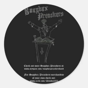 Adesivo Brainy Preacher Sticker