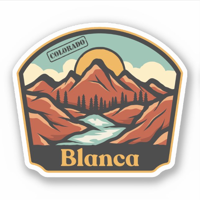 Adesivo Branca, Colorado (Frente)