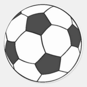 Adesivo Branca do preta e do Bola