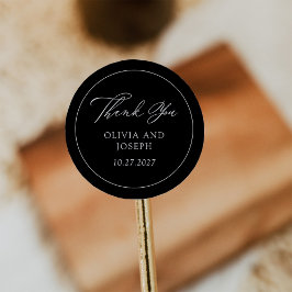 Adesivo Branco | Casamento de Elegância Italiana Clássica