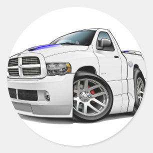 Adesivo Branco da ram de Dodge SRT10