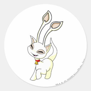 Adesivo Branco de Aisha