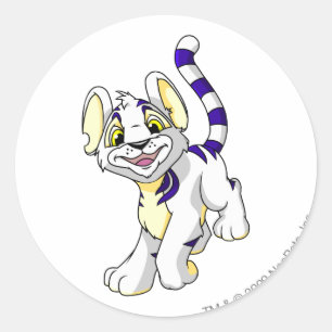 Adesivo Branco de Kougra