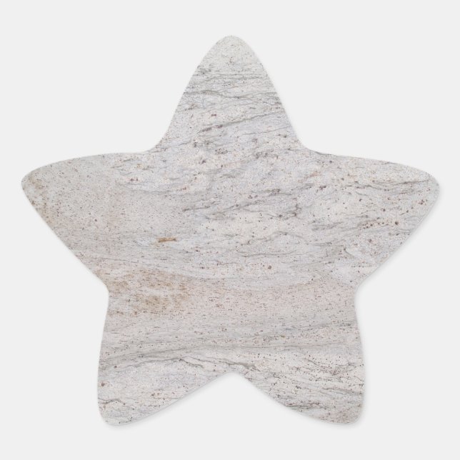 Adesivo branco de marble Star (Frente)