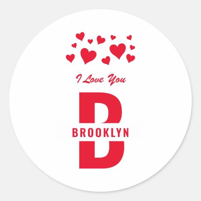 Adesivo Branco Vermelho Hipster Monograma Feliz Dia dos Na (Frente)