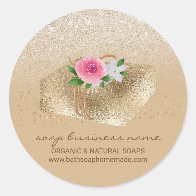 Adesivo Branding do Soap Sparkle (Frente)