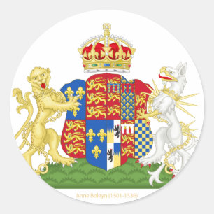 Adesivo Brasão Anne Boleyn