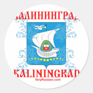 Adesivo Brasão da cidade de Kaliningrad