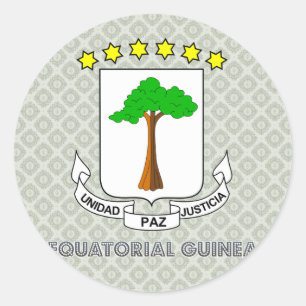 Adesivo Brasão da Guiné Equatorial