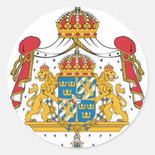 Adesivo Brasão da suecia