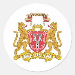 Adesivo Brasão de Aberdeen