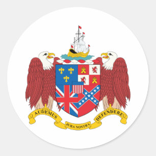 Adesivo Brasão de Alabama