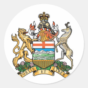 Adesivo Brasão de Alberta (Canadá)