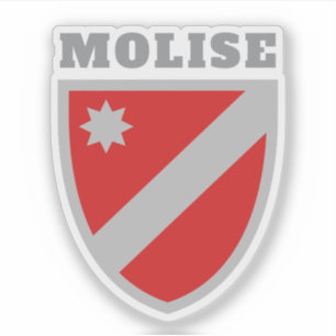 Adesivo Brasão de armas da Molise, Itália