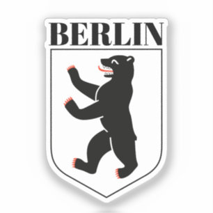 Adesivo Brasão de armas de Berlim