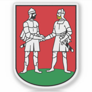 Adesivo Brasão de armas de Bünde, Alemanha