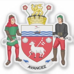 Adesivo Brasão de Armas de St. John's, Terra Nova e Labrad