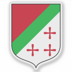 Adesivo Brasão de armas do Estado do Katanga (1960–1963),