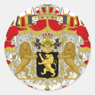 Adesivo Brasão de Bélgica