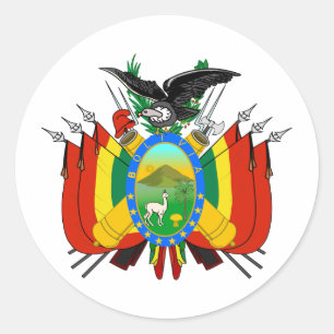 Adesivo Brasão de Bolívia