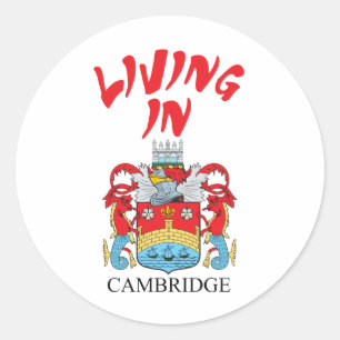 Adesivo Brasão de Cambridge