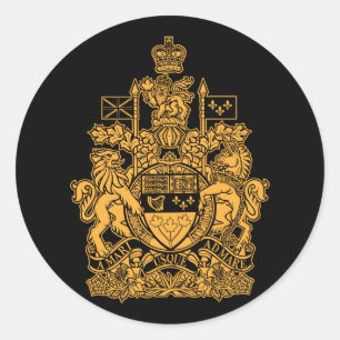 Adesivo Brasão de Canadá - crista de Canadá